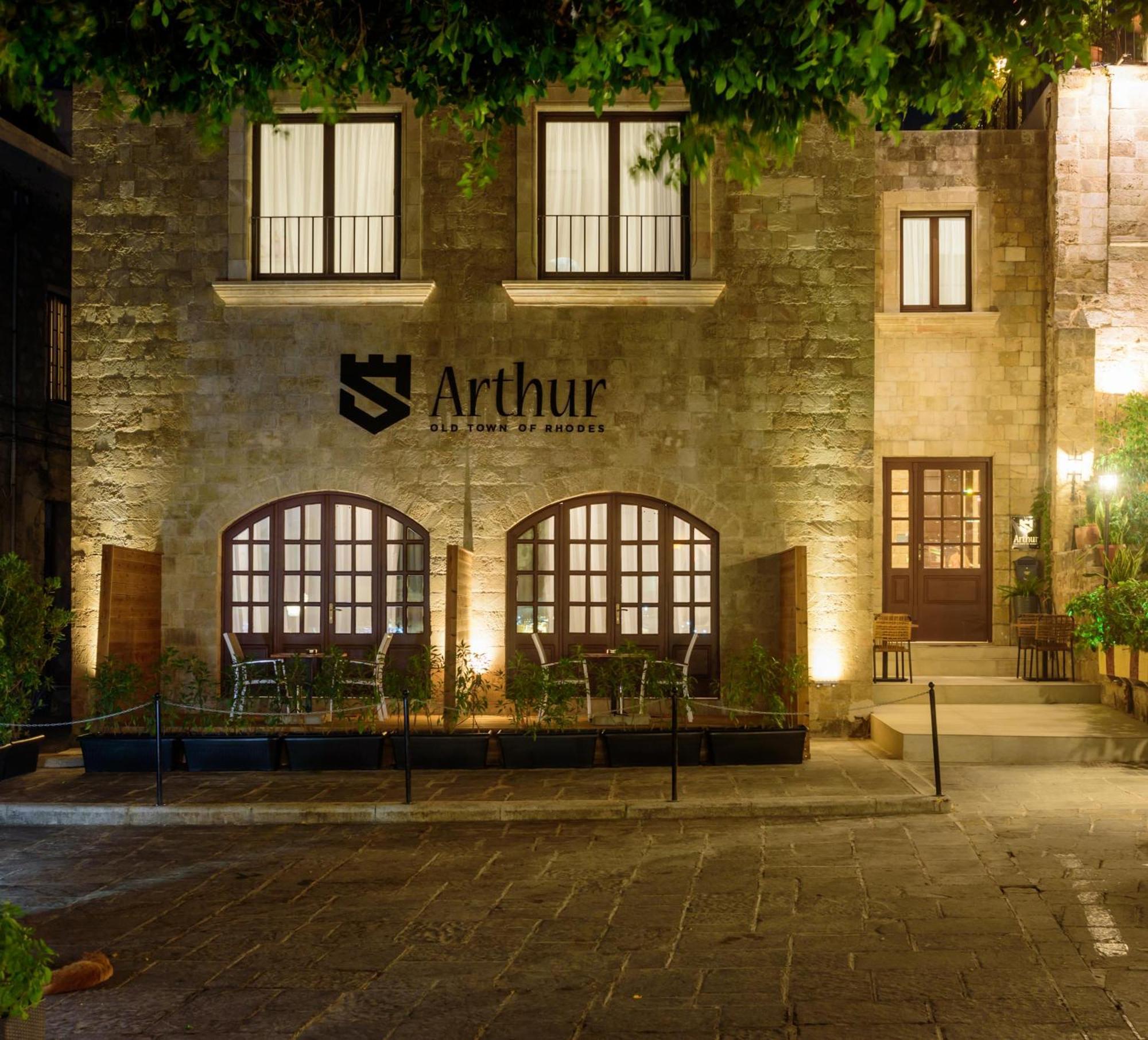Arthur Suites In Old Town Rhodes City Exteriör bild