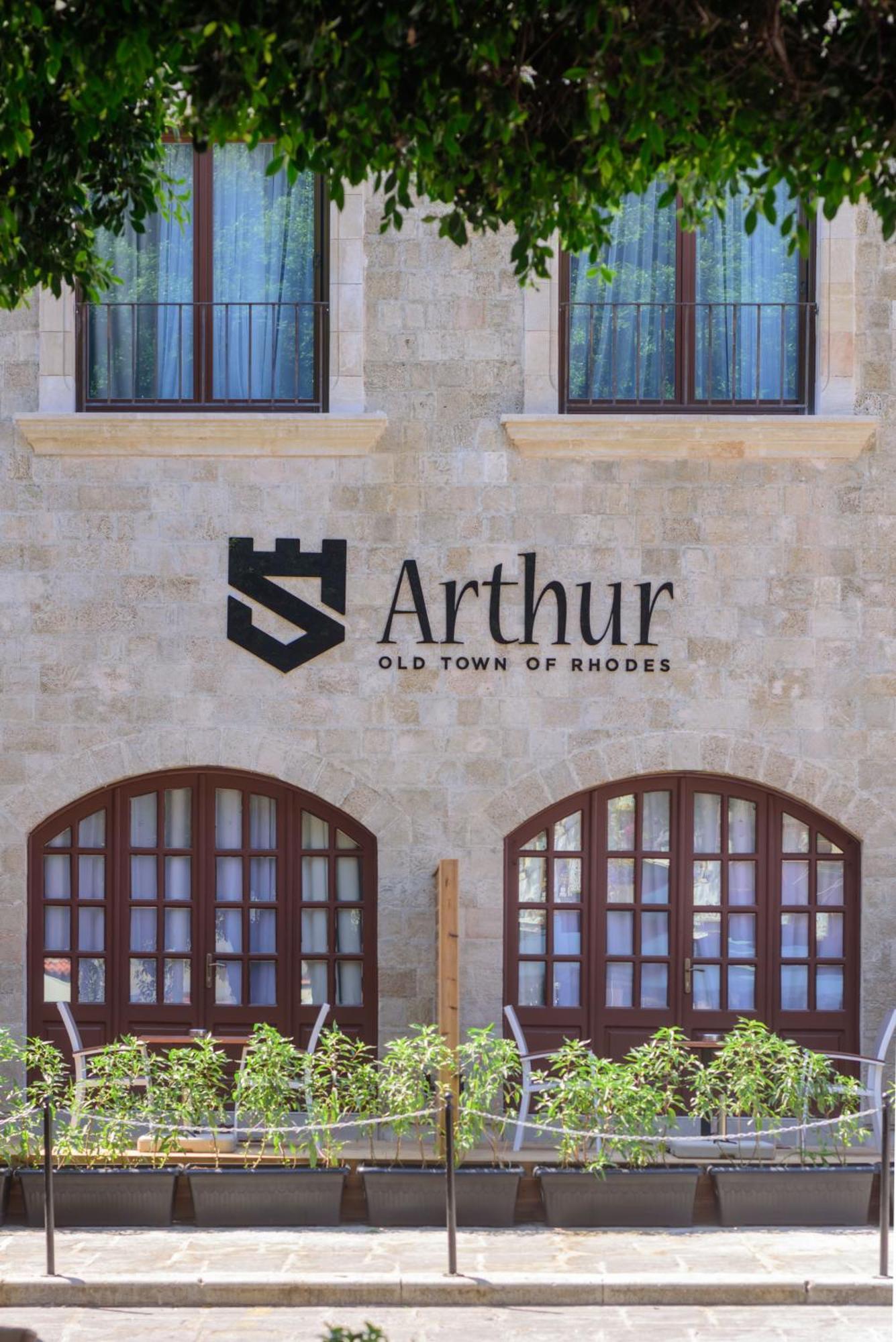 Arthur Suites In Old Town Rhodes City Exteriör bild