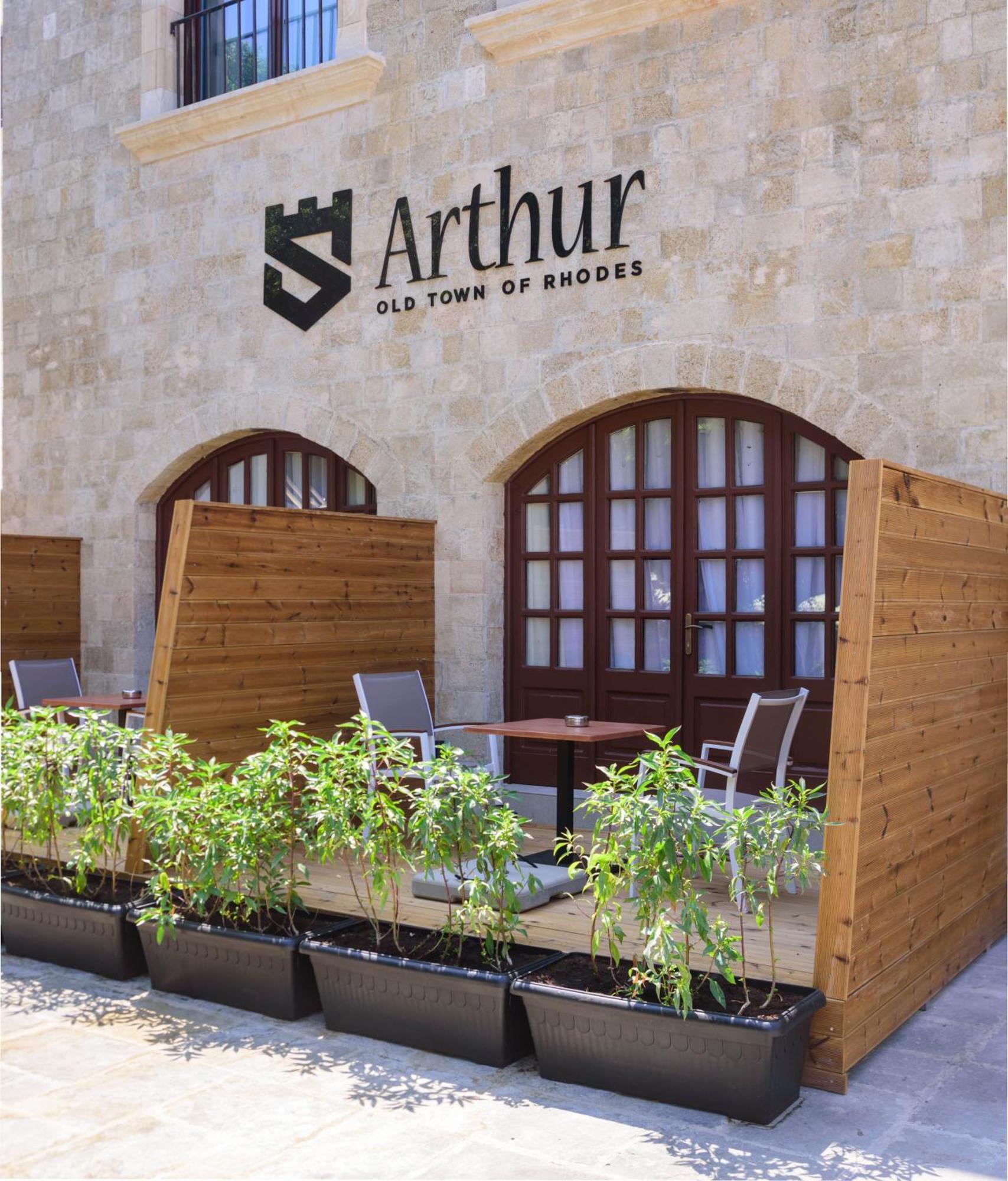 Arthur Suites In Old Town Rhodes City Exteriör bild
