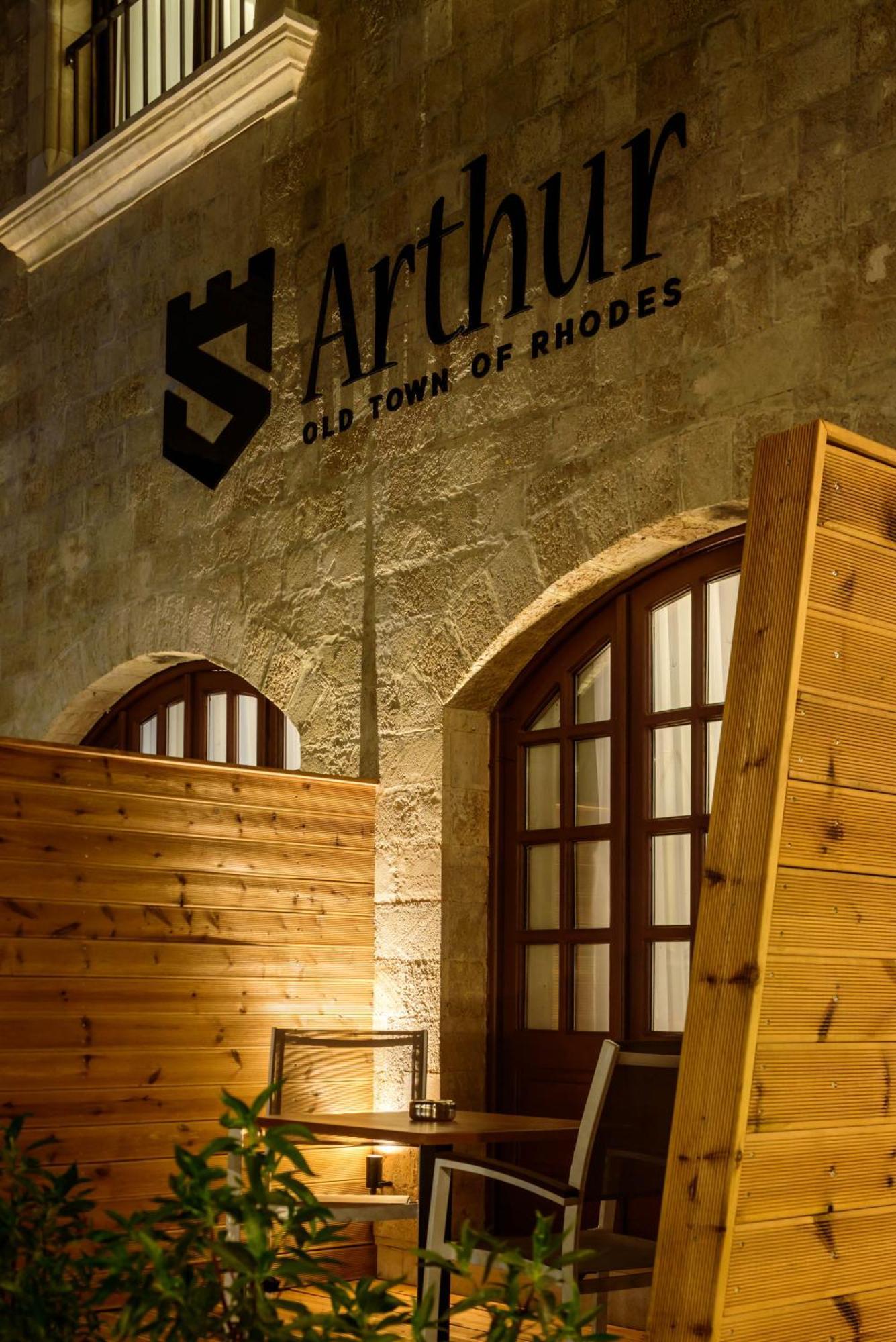 Arthur Suites In Old Town Rhodes City Exteriör bild