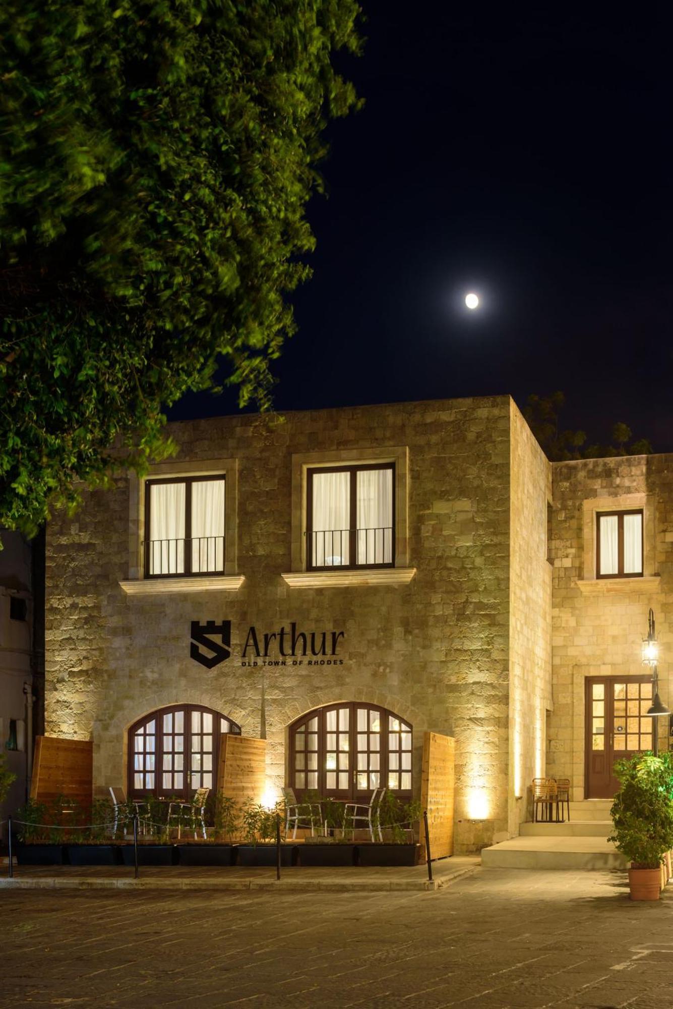 Arthur Suites In Old Town Rhodes City Exteriör bild