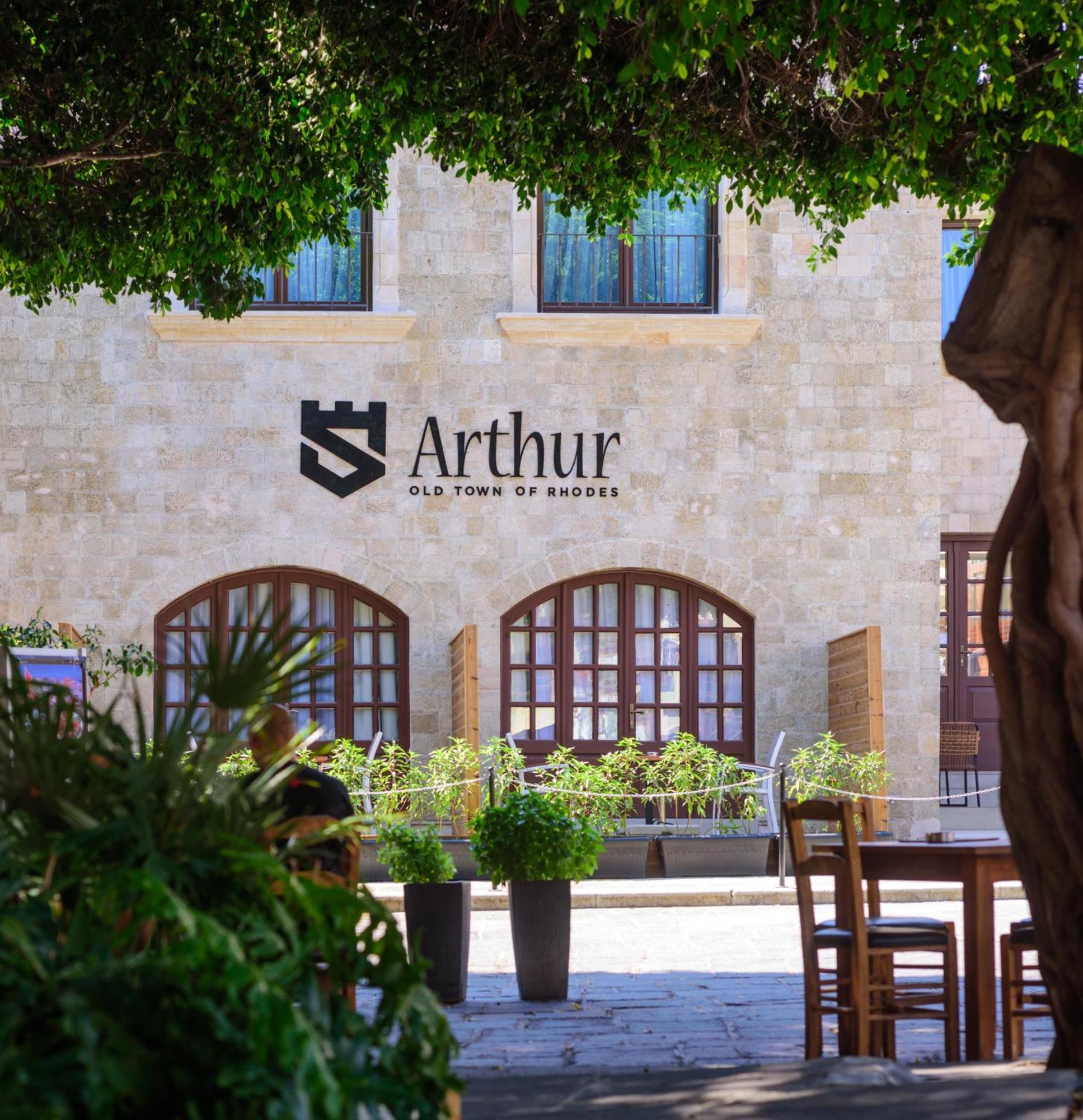 Arthur Suites In Old Town Rhodes City Exteriör bild