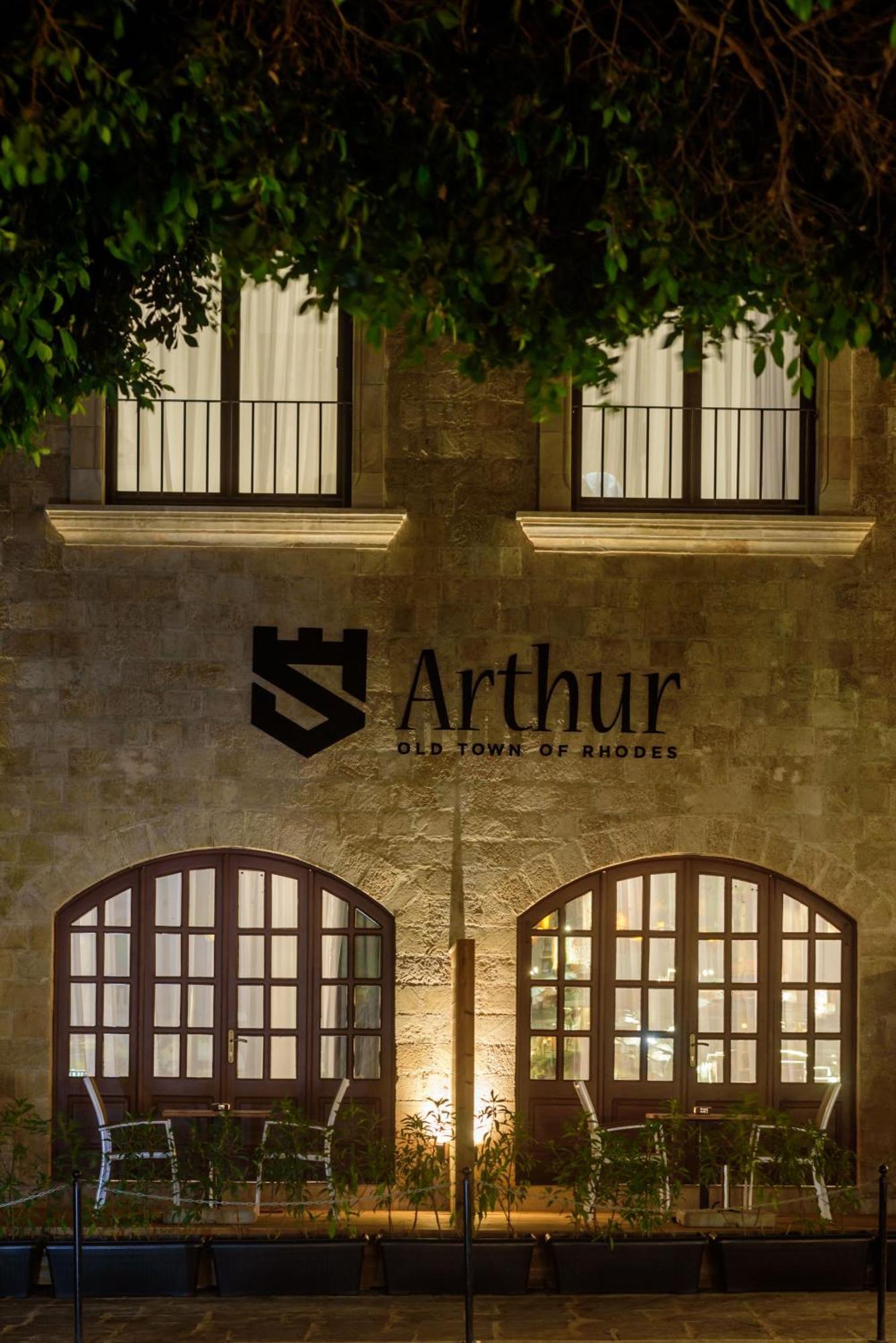 Arthur Suites In Old Town Rhodes City Exteriör bild