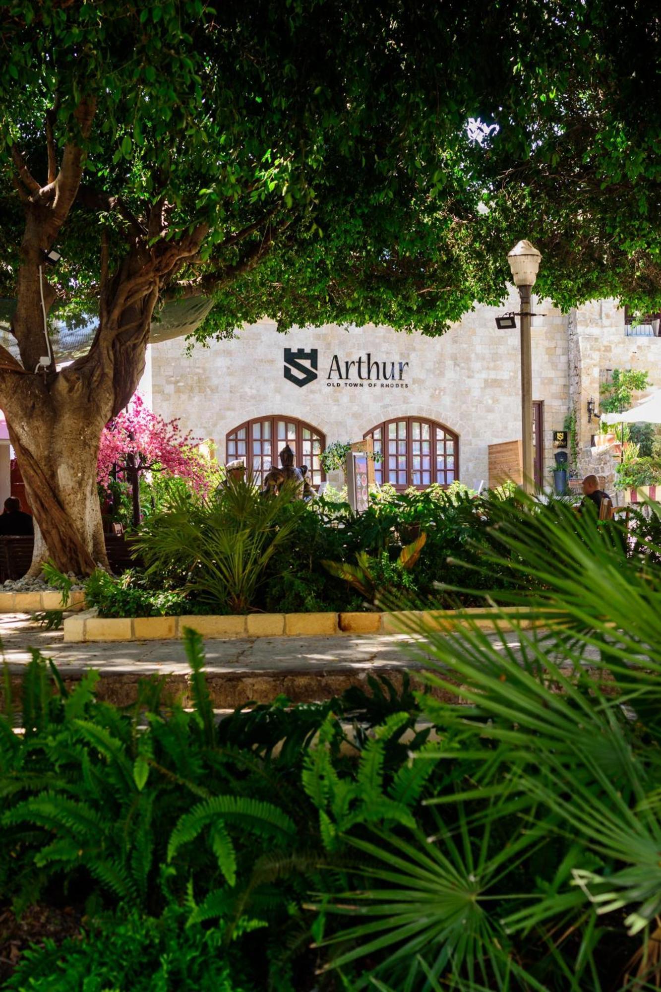 Arthur Suites In Old Town Rhodes City Exteriör bild